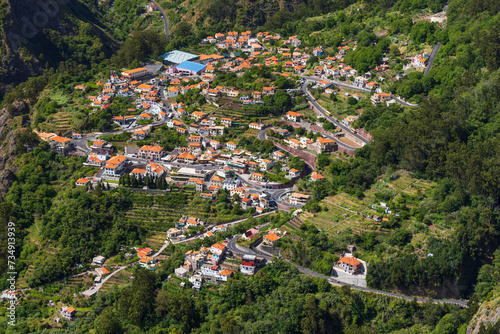 Miradouro Eira do Serrado (Valley of the Nuns), Madeira, Poretugal photo