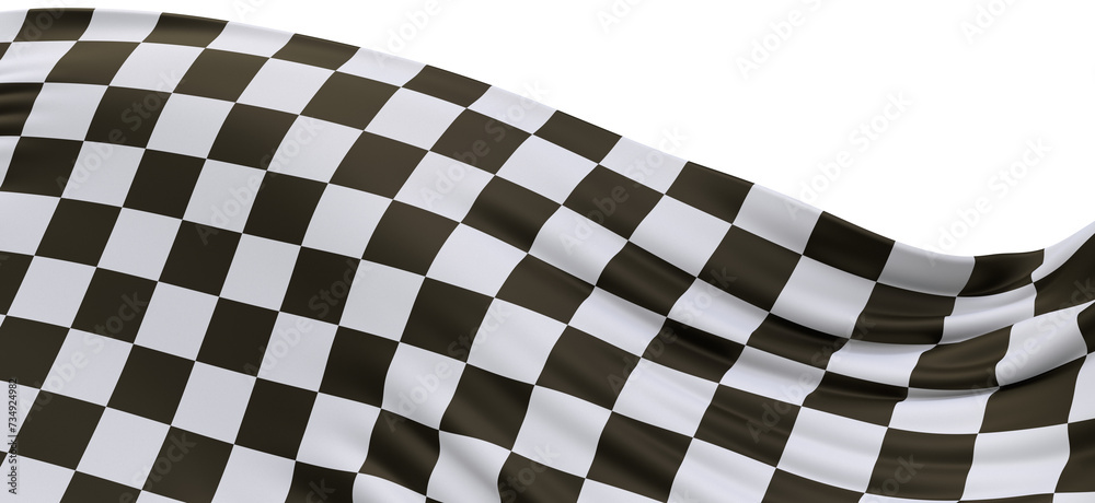 Fototapeta premium finish race sport 3d champion winner