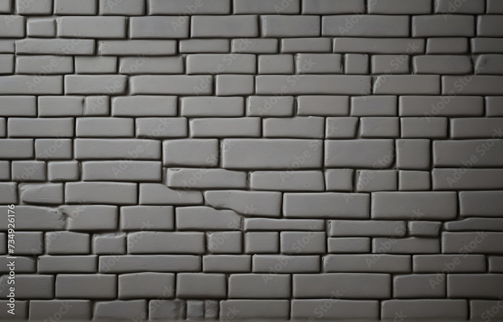 Surface of a grey brick wall background