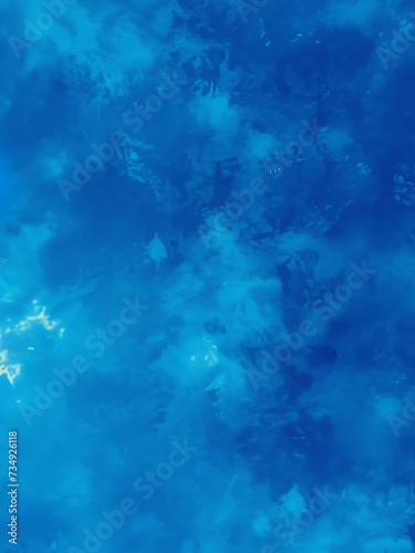 bright blue background with blur for designer wallpapers. place for the text