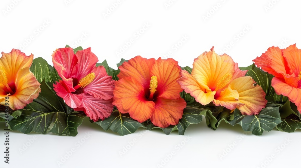 Obraz premium Tropical plant frame