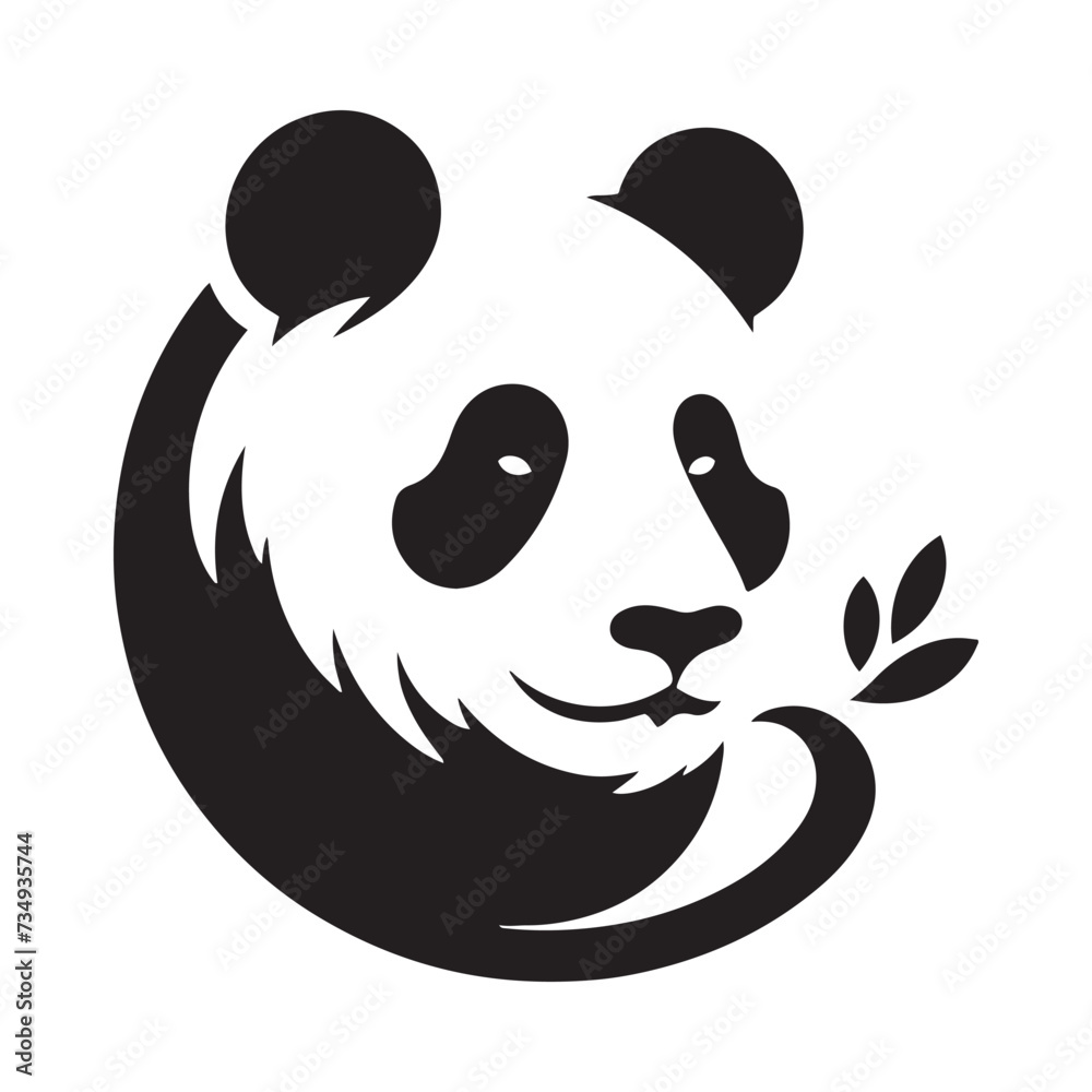 Gentle Giants: Vector Illustrations of Panda Silhouettes, Capturing the Endearing Charm and Peaceful Nature of These Beloved Creatures. Gentle Giants: Vector Illustrations of Panda Silhouettes, Capturing the Endearing Charm and Peaceful Nature of These Beloved Creatures.
