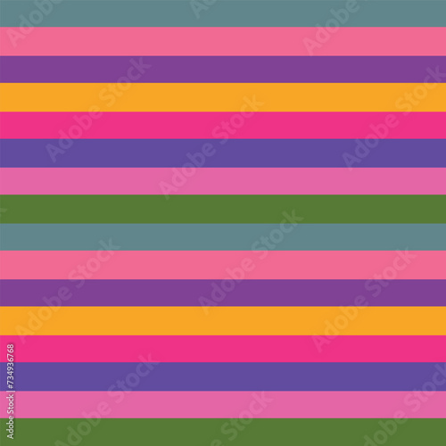 vectoriel motif rayé coloré sans couture parfait pour le papier d'emballage, les invitations, le thé, les assiettes en papier, les serviettes de table, la papeterie, le papier peint, les projets, le t