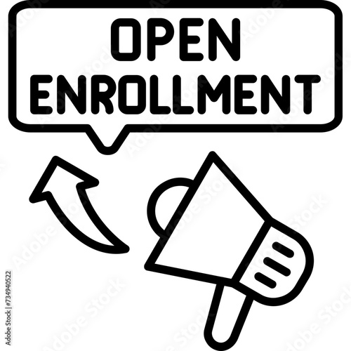 Open Enrollment Icon