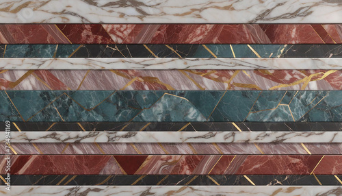 decorative several colorful marble textures multi texture colored geometric decorative pattern and some rustic geometric metallic.
