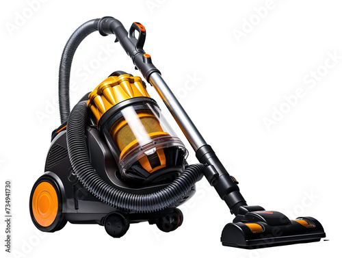 a vacuum cleaner with a tube photo