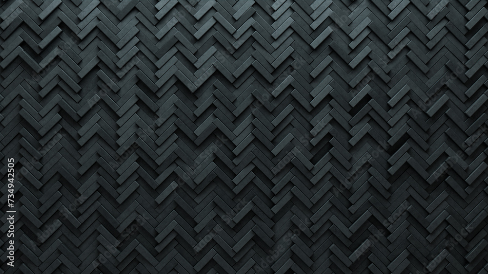 Semigloss, Concrete Wall background with tiles. Polished, tile Wallpaper with Herringbone, 3D blocks. 3D Render Semigloss, Concrete Wall background with tiles. Polished, tile Wallpaper with Herringbone, 3D blocks. 3D Render