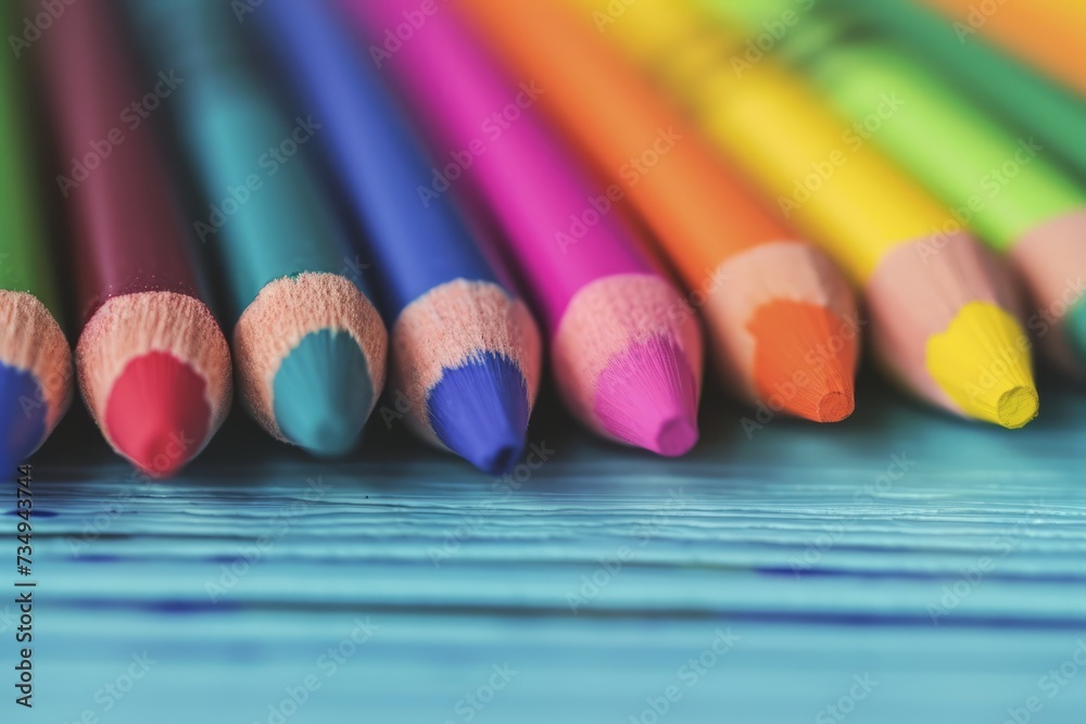 Colored pencils Colored pencils