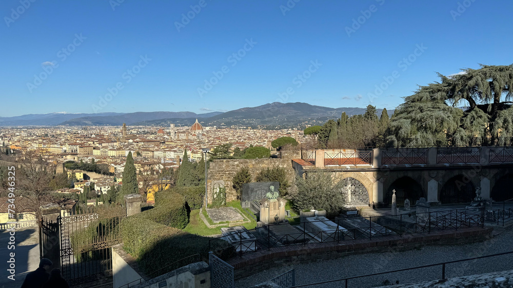 Obraz premium view of the city of Florence