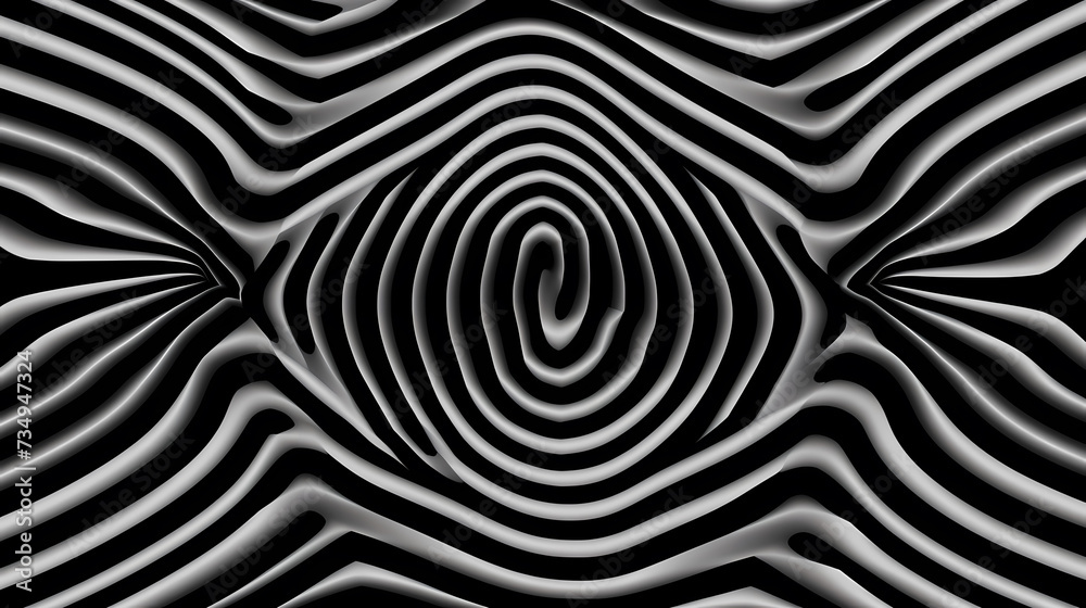Abstract charming optical illusion pattern Abstract charming optical illusion pattern