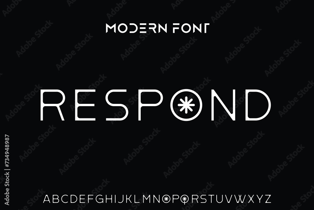 Abstract sci fi modern alphabet fonts. Science fiction typography sport, technology, fashion, digital, future creative logo font. vector illustration