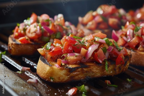 Grilled Bread Brilliance: Elevating Bruschetta