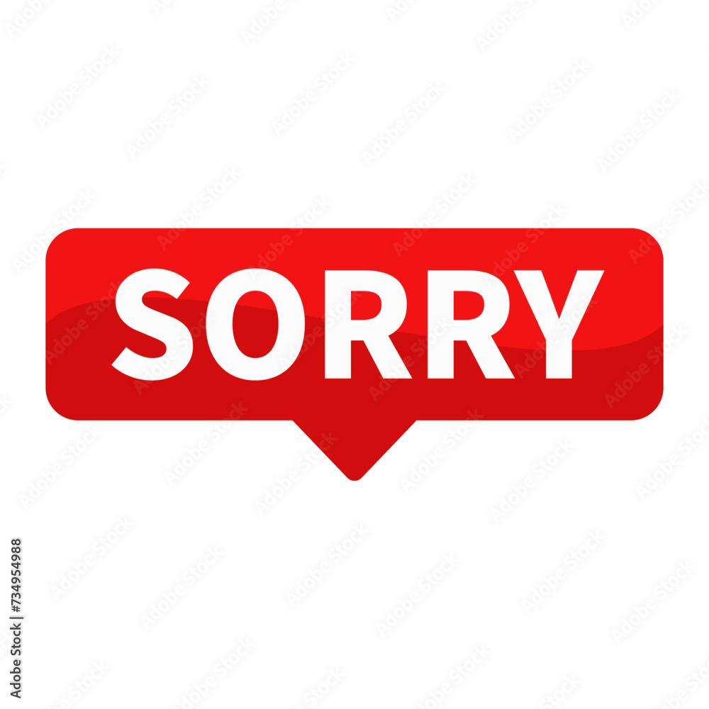 sorry Text In Red Rectangle Shape For Apologize Information Announcement Promotion Business Marketing Social Media
sorry Text In Red Rectangle Shape For Apologize Information Announcement Promotion Business Marketing Social Media