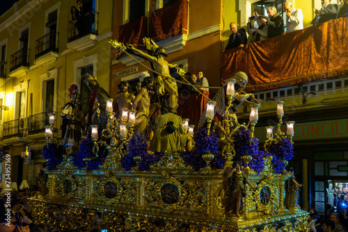 Cristo de la hermandad de la exaltación, semana santa de Sevilla 