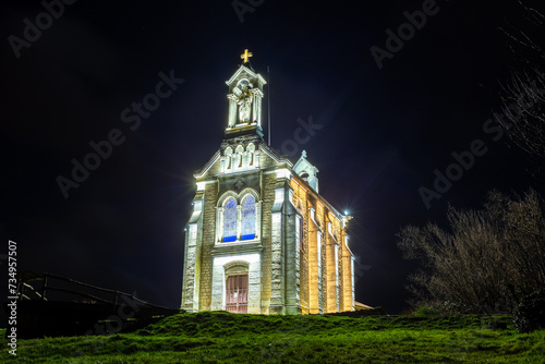 Mont Brouilly Chapel, Saint-Lager, France
