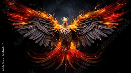 legend fire bird phoenix