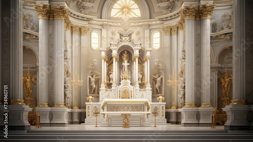 tabernacle catholic church altar photo