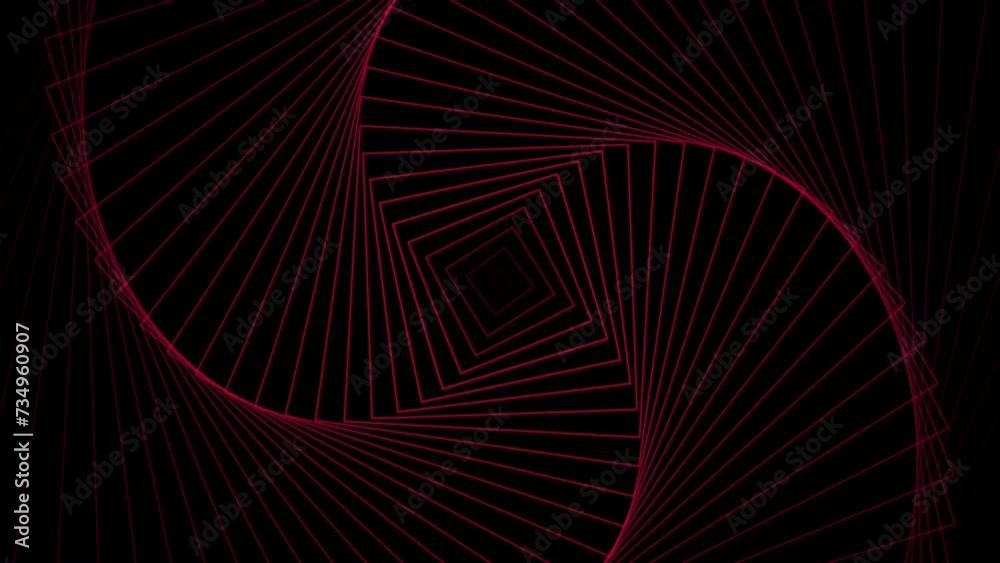 Abstract spiral spinning pink color animation. White background 4k video. Abstract spiral spinning pink color animation. White background 4k video.