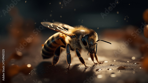 bee close-up © Denys