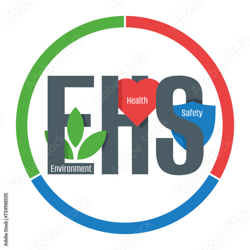 EHS emblem - Environment, Health and Safety