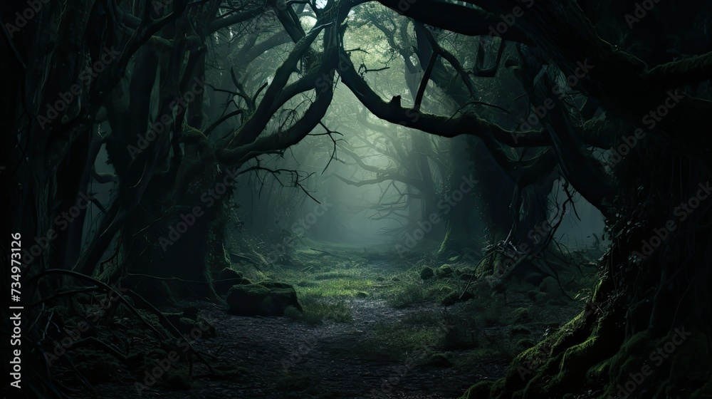 haunted horror woods