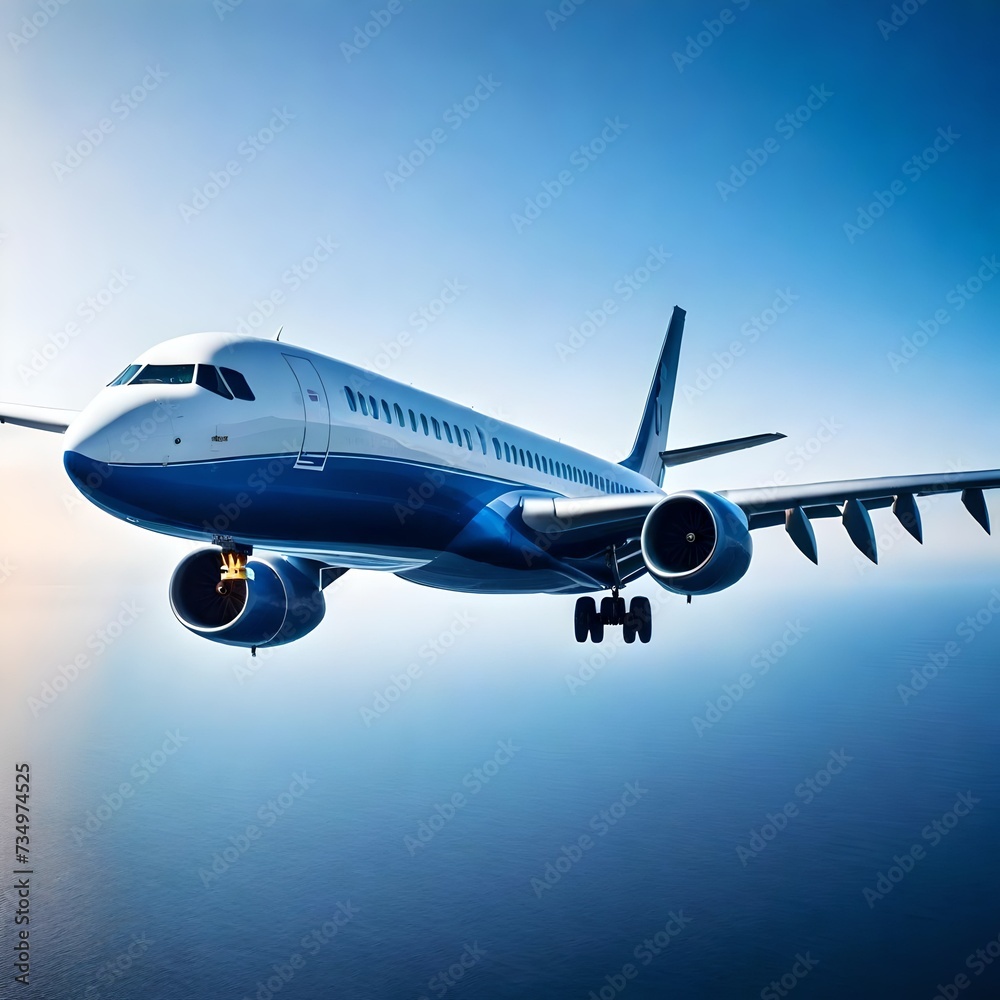 Obraz premium airplane in the sky