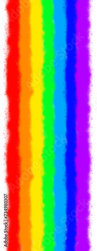 Rainbow Graffiti, Hand drawing Rainbow colours, spray paint illustration, tileable, seamless pattern