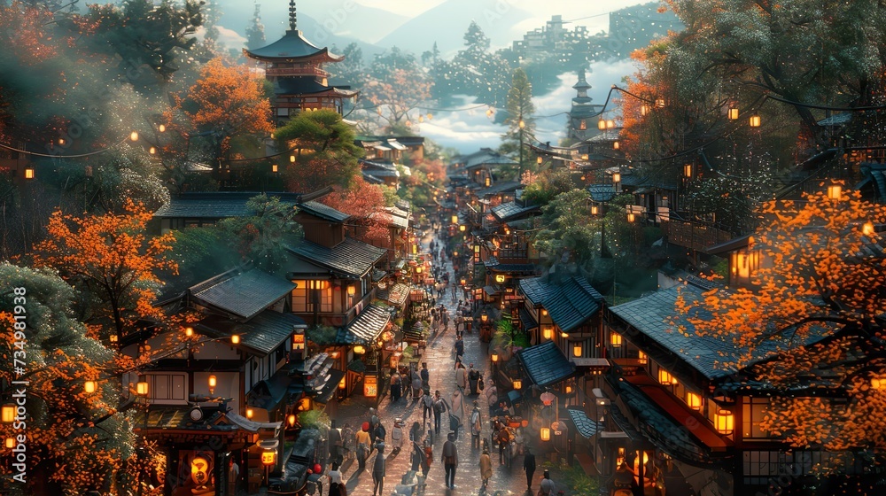 The lively streets and people of Japan
Generative Al
The lively streets and people of Japan
Generative Al