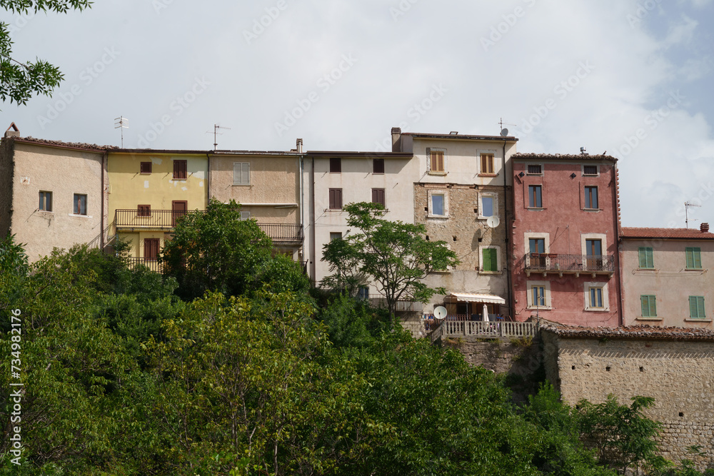 Palena, old town in Abruzzo, Italy
