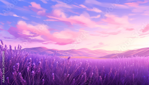 Lavender background