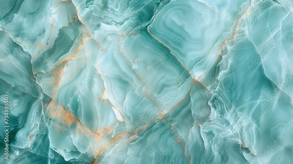 Obraz premium Teal color marble background