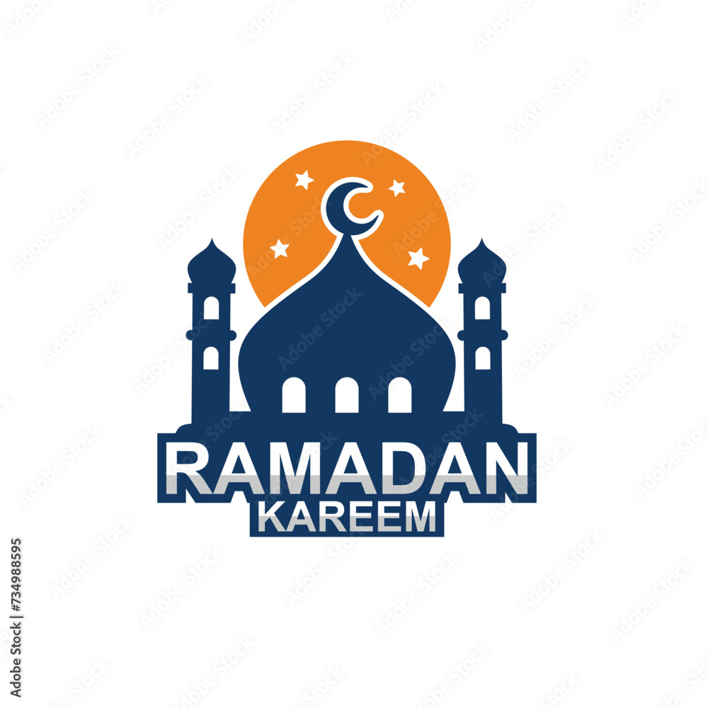 Islamic Ramadan kareem logo