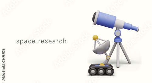 Concept of space research. Observation of stars, comets. Ground equipment for surveying planets