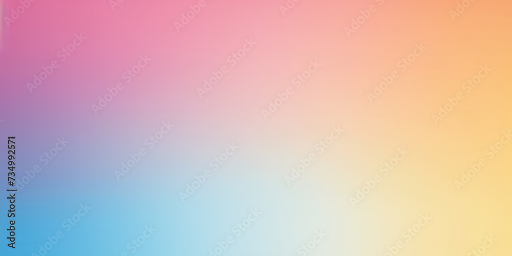 Soft pastel gradient blending from pink to blue across the image.