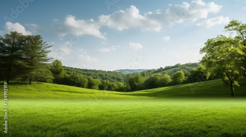 nature holiday background green