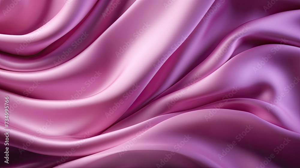 Obraz premium white silk fabric waves background