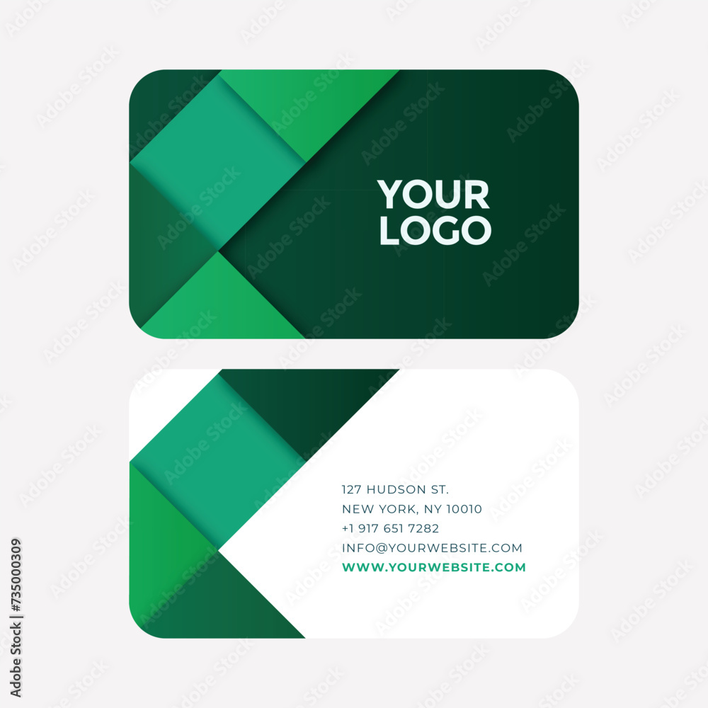 Professional Business Card Vector Template Professional Business Card Vector Template
