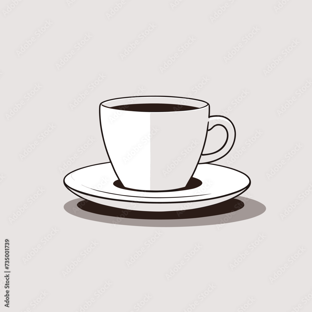 Coffee cup logo clip art vector illustration Coffee cup logo clip art vector illustration