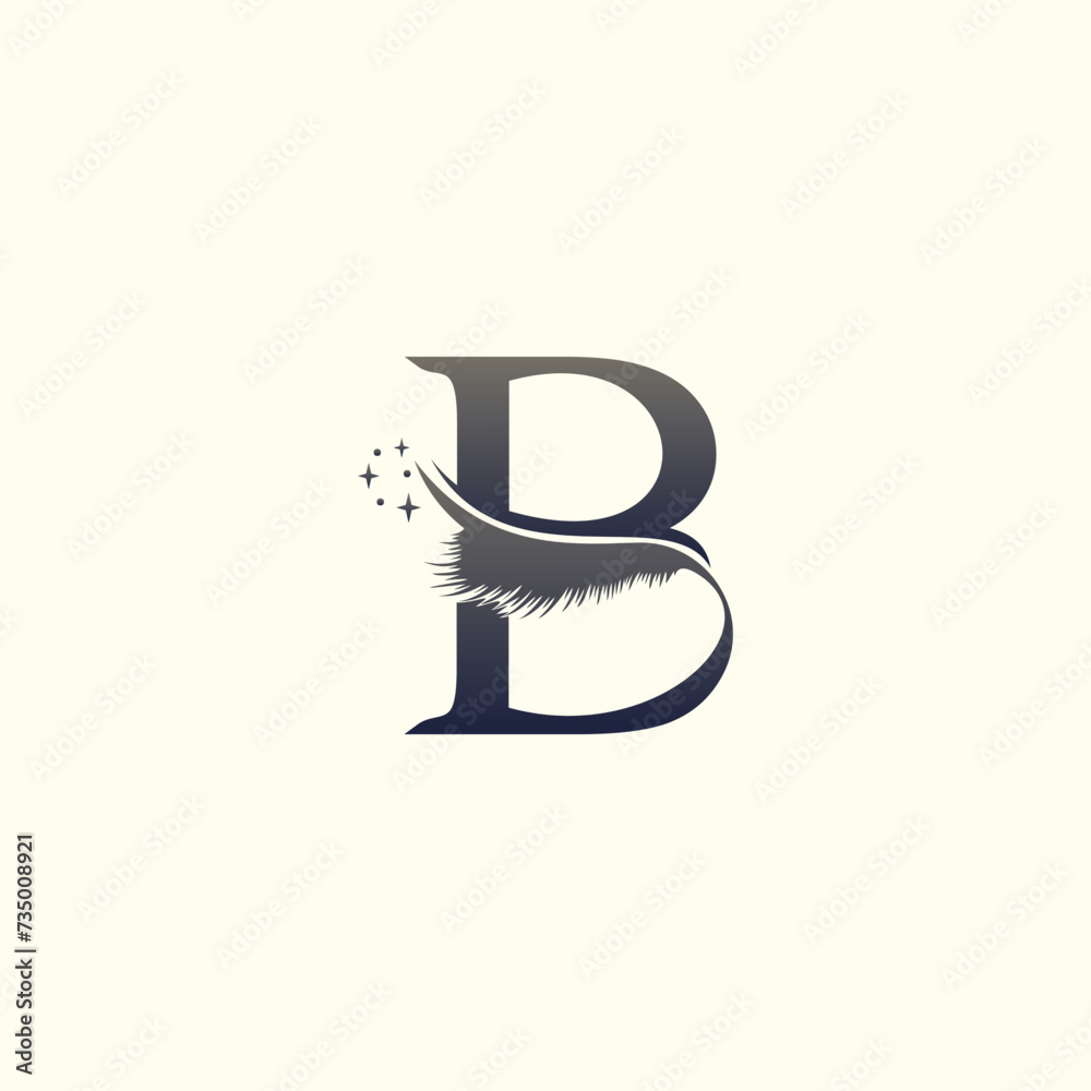 Eyelashes logo design vector for business beauty Eyelashes logo design vector for business beauty