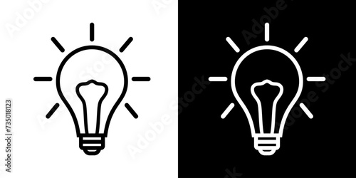 Creativity, innovation, brainstorming, inspiration, vision Icon
