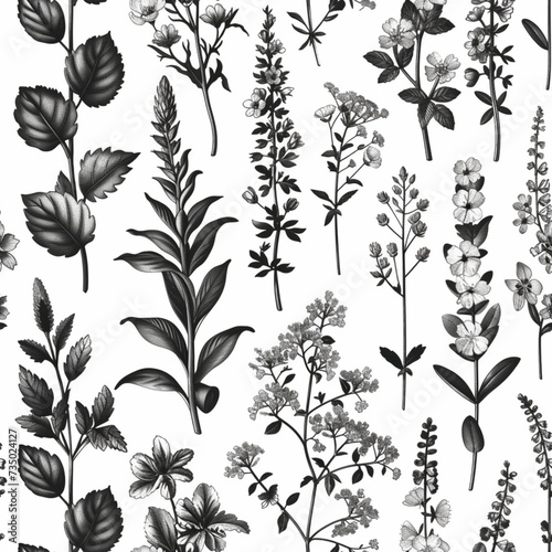 seamless floral pattern wallpaper 
