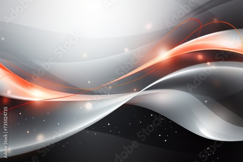 Abstract background with grey, black and orange waves for health awareness,, Environmental Health Issues photo