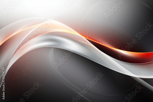 Abstract background with grey, black and orange waves for health awareness, Infectious Diseases photo