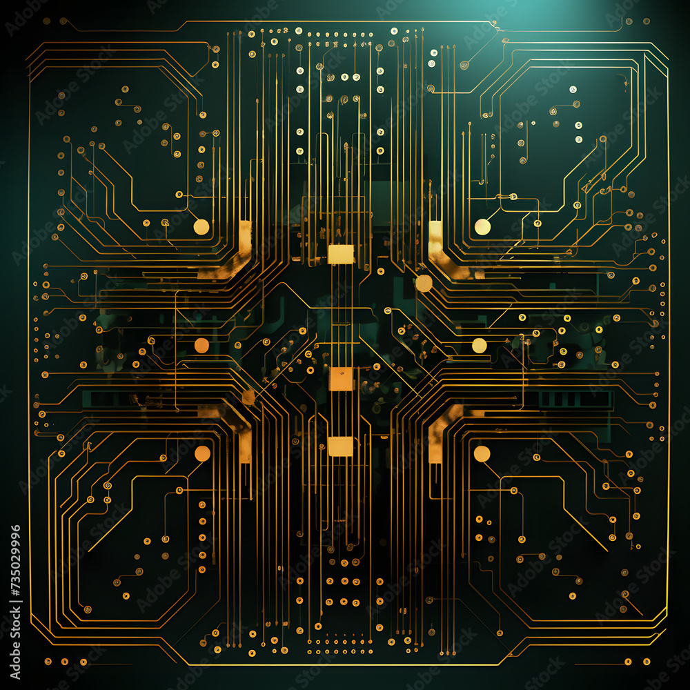 Circuit Network Motherboard - Generative AI Circuit Network Motherboard - Generative AI