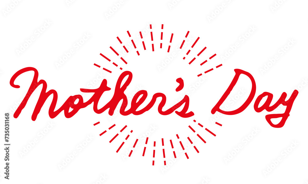 母の日 Mother's Day 文字 筆記体 英語 手書き 母の日 Mother's Day 文字 筆記体 英語 手書き