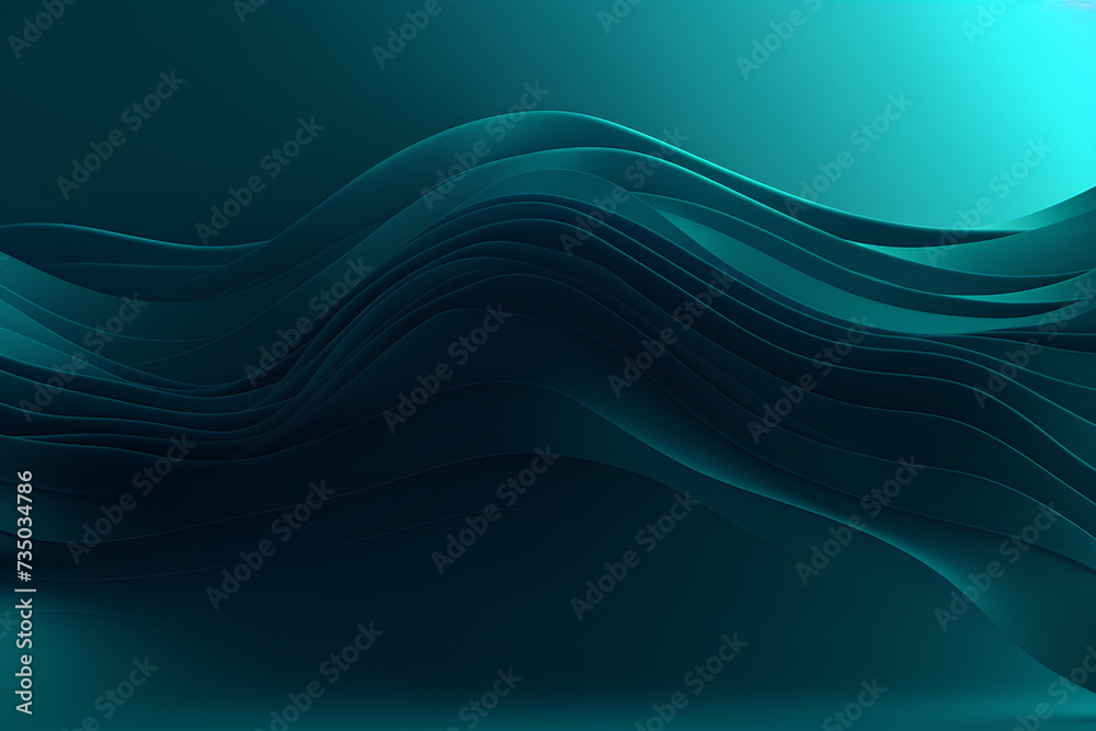 Fototapeta premium abstract blue background made by midjourney