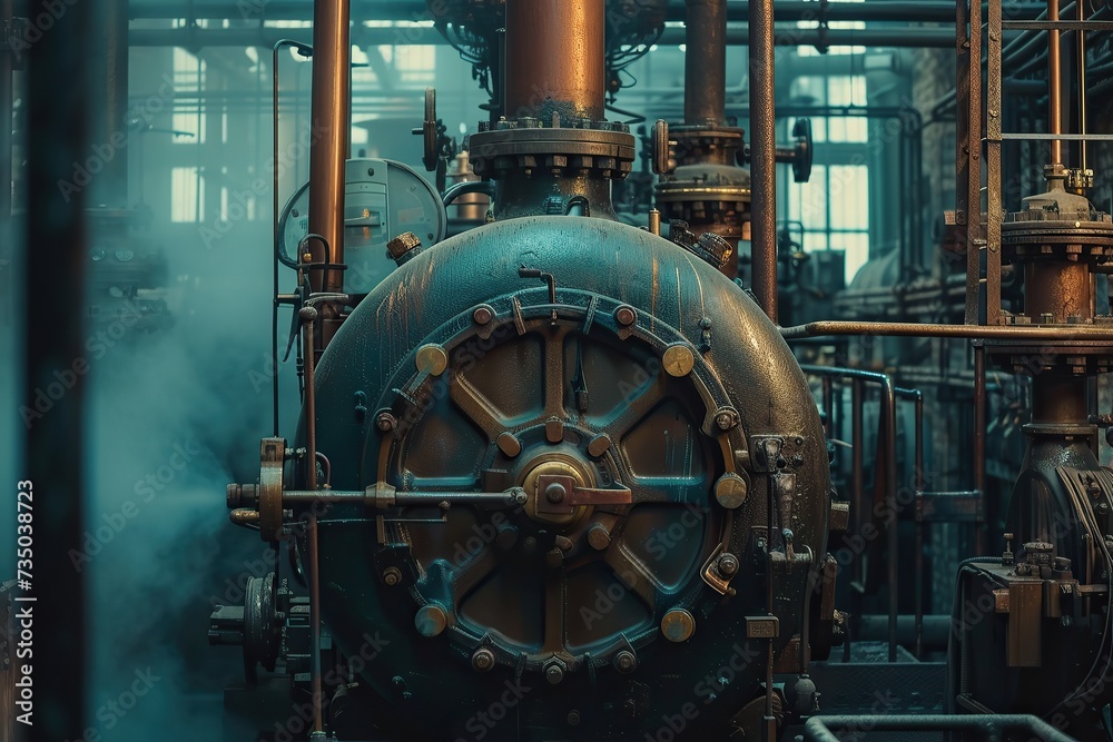 Obraz premium Early industrial age