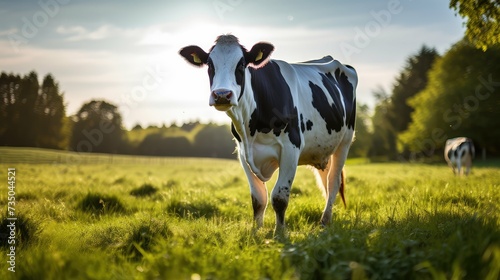 farm milk cow photo