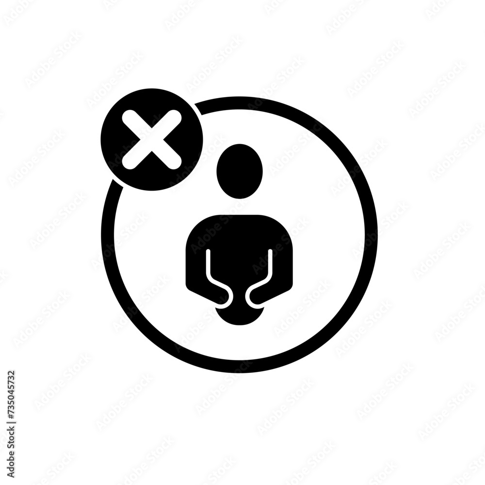 delete concept line icon. Simple element illustration. delete concept outline symbol design. delete concept line icon. Simple element illustration. delete concept outline symbol design.