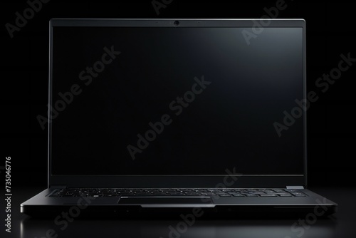 Wallpaper Mural Modern laptop isolated on white background Generative Ai Torontodigital.ca